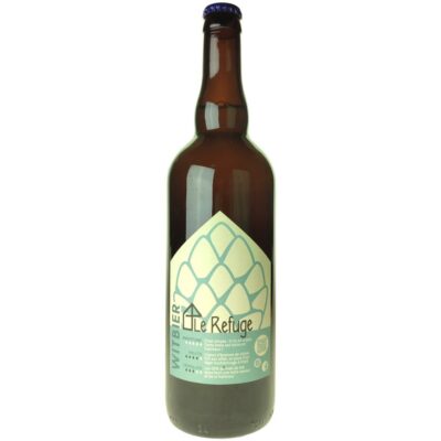 Witbier 75cl, Brasserie le Refuge